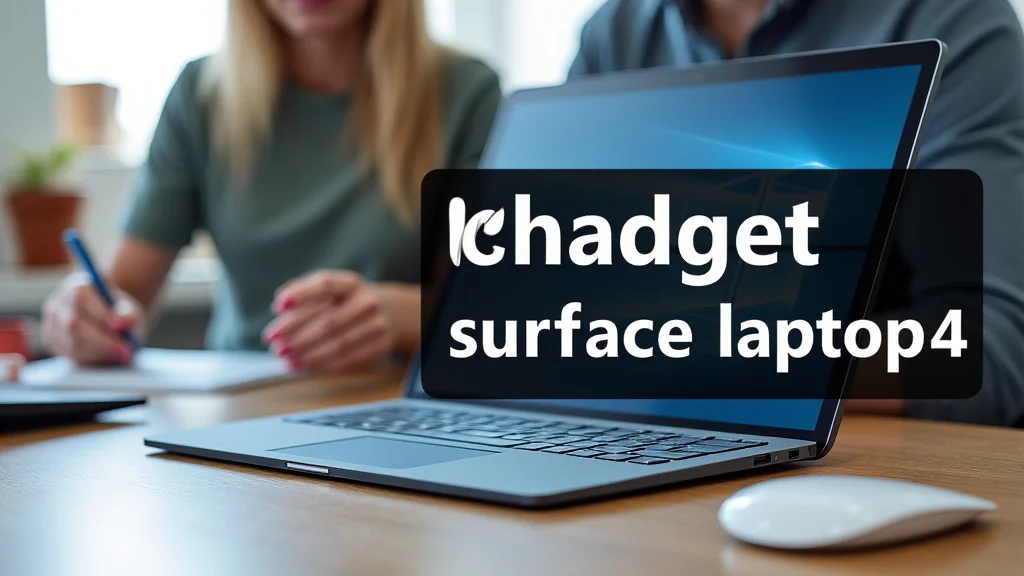 The image shows a person using a sleek portable computer, perfect for a beginner's guide to this device.